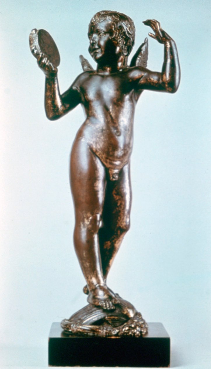 Ängel med tamburin, 1429 av Donatello