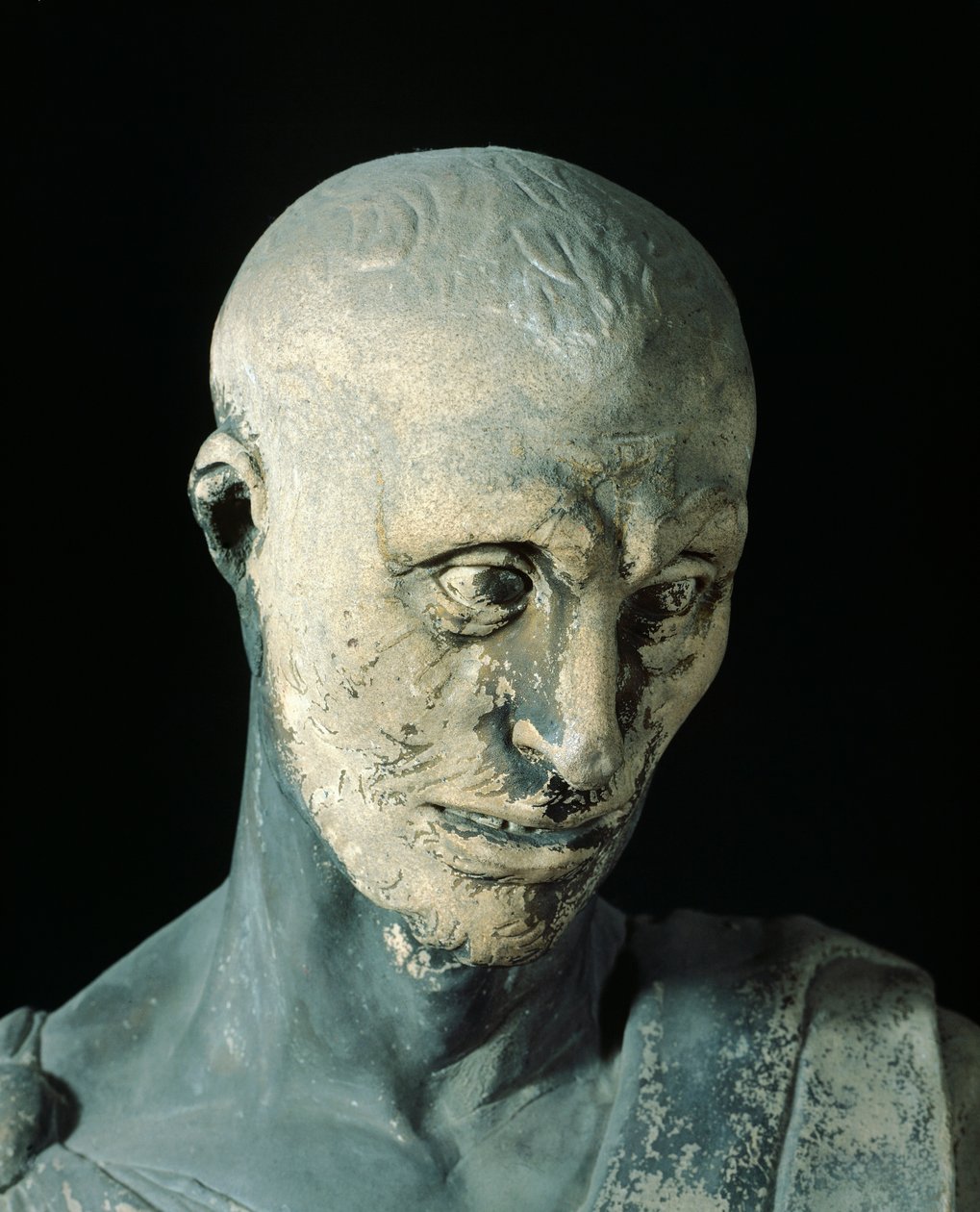 Habakuki na Donatello (takriban 1386-1466), sanamu ya marumaru, imefafanuliwa kwa kina av Donatello