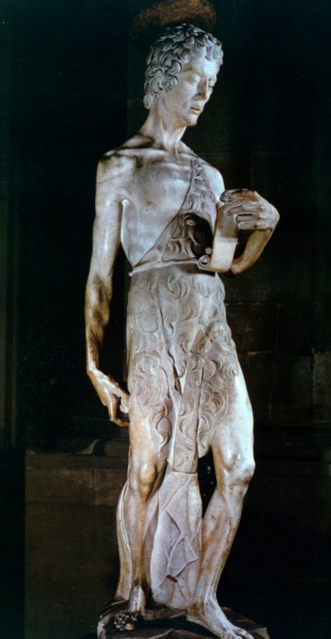 Johannes Döparen, c1420-1460 av Donatello