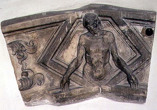 Den döde Kristus (terrakotta) av Donatello