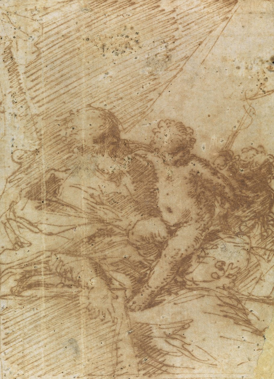 St. Joseph with the Infant Jesus and St. John av Donato Creti