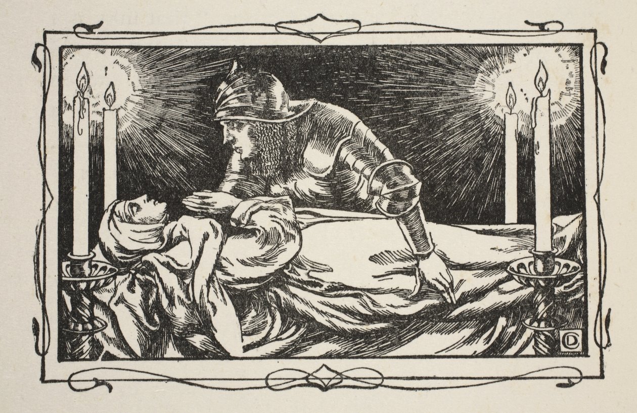 Found the Queen Dead, illustration från 