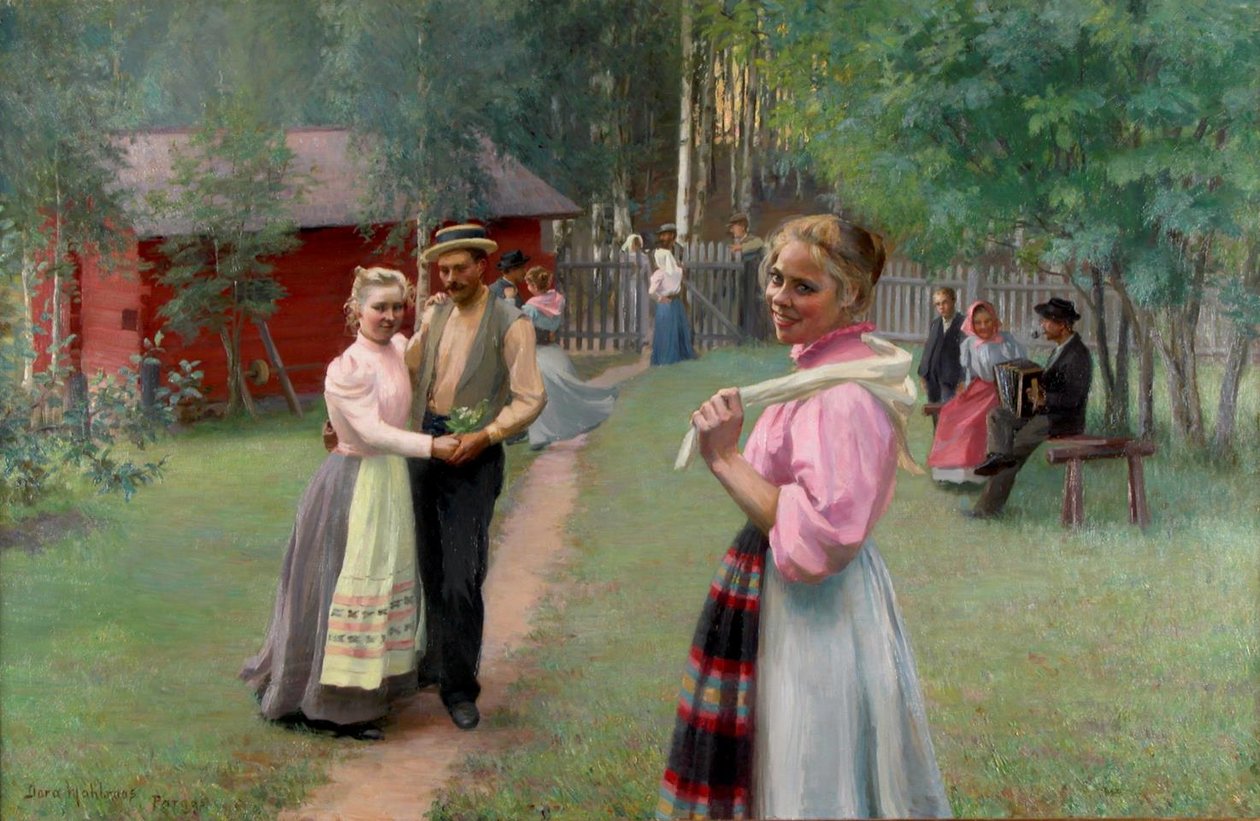  Ilta ParaisillanEnglish: Evening in Parainenn  av Dora Wahlroos