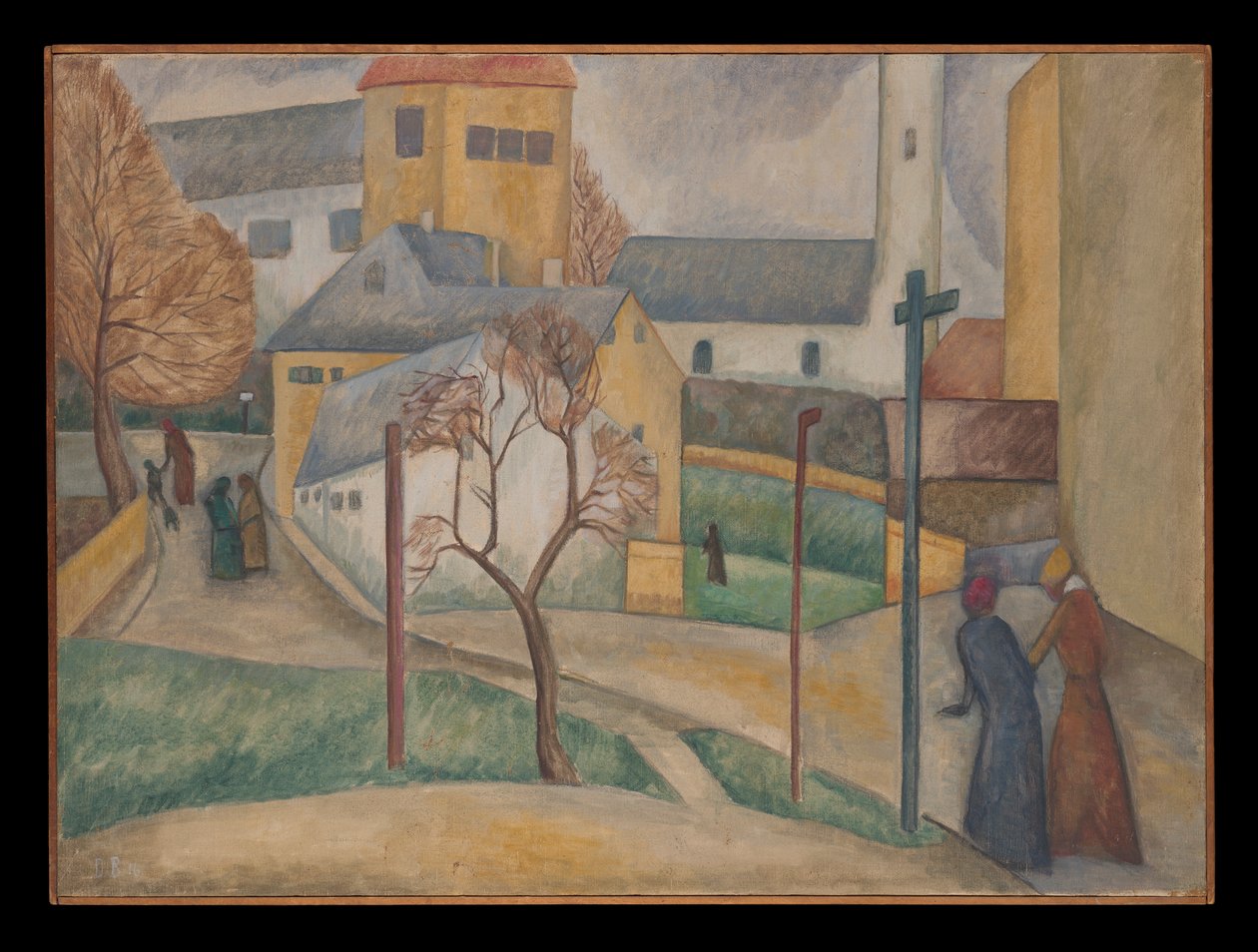 Village Street (ibland) Vinter av Dora Bromberger