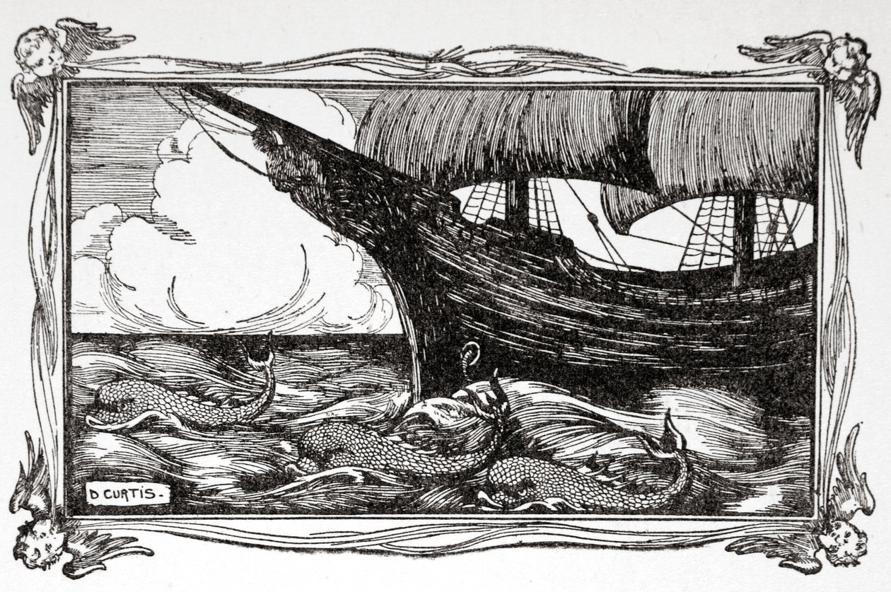 "Trolldrycken", 1905. av Dora Curtis