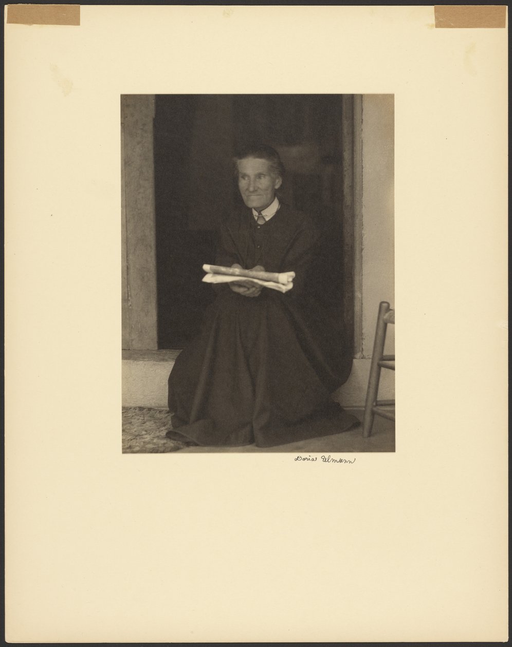 Syster Sarah, Shaker Settlement, Mt. Lebanon, New York av Doris Ulmann