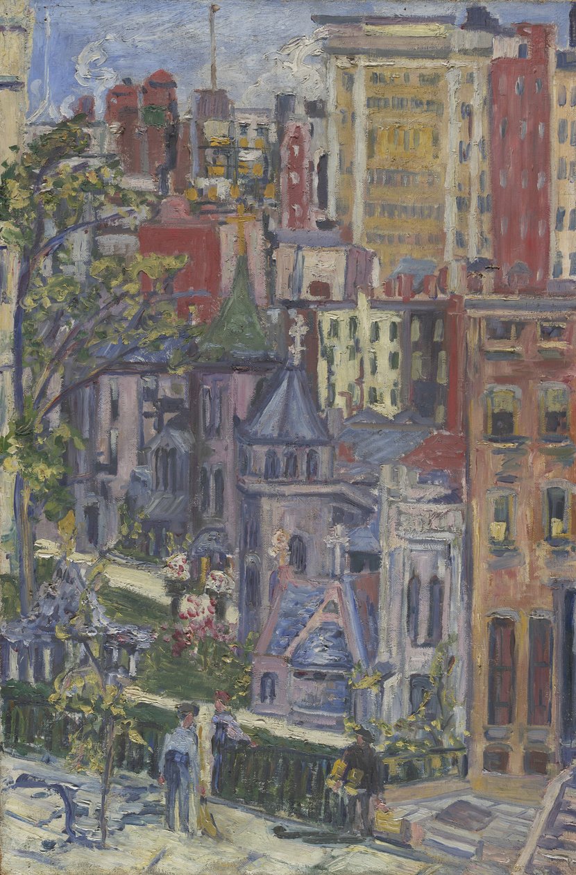 New York: The Little Church around the Corner, 1920 av Dorothea Adelheid Dreier