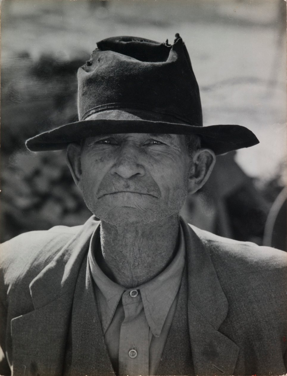 Ex-arrendator på Relief Grant, Imperial Valley, Kalifornien av Dorothea Lange
