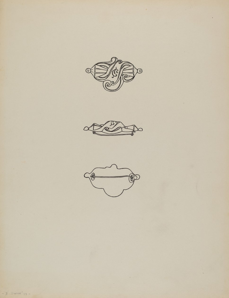 Brosch av Dorothy Dwin