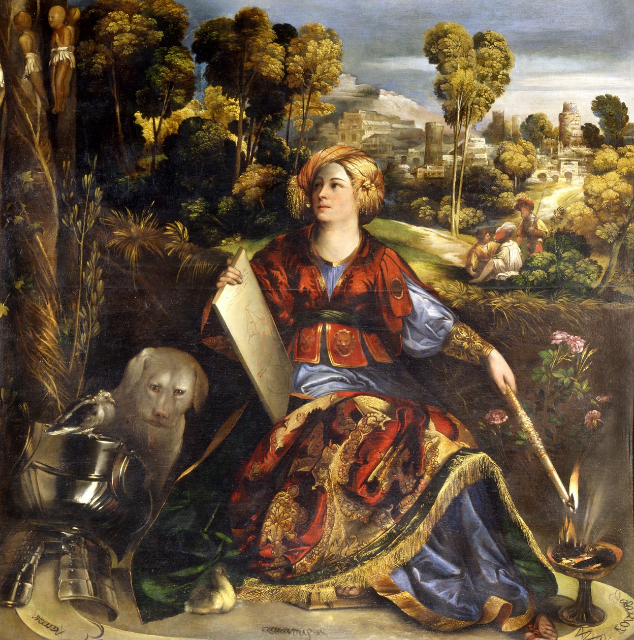 Circe av Dosso Dossi