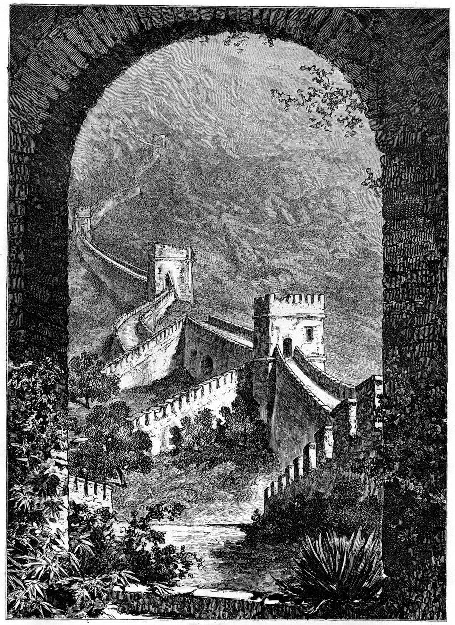 Kinesiska muren, 1800-talet av Dosso