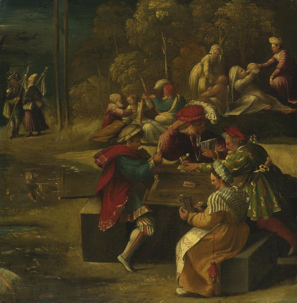 Tarotkortspel, ca 1518 av Dosso Dossi
