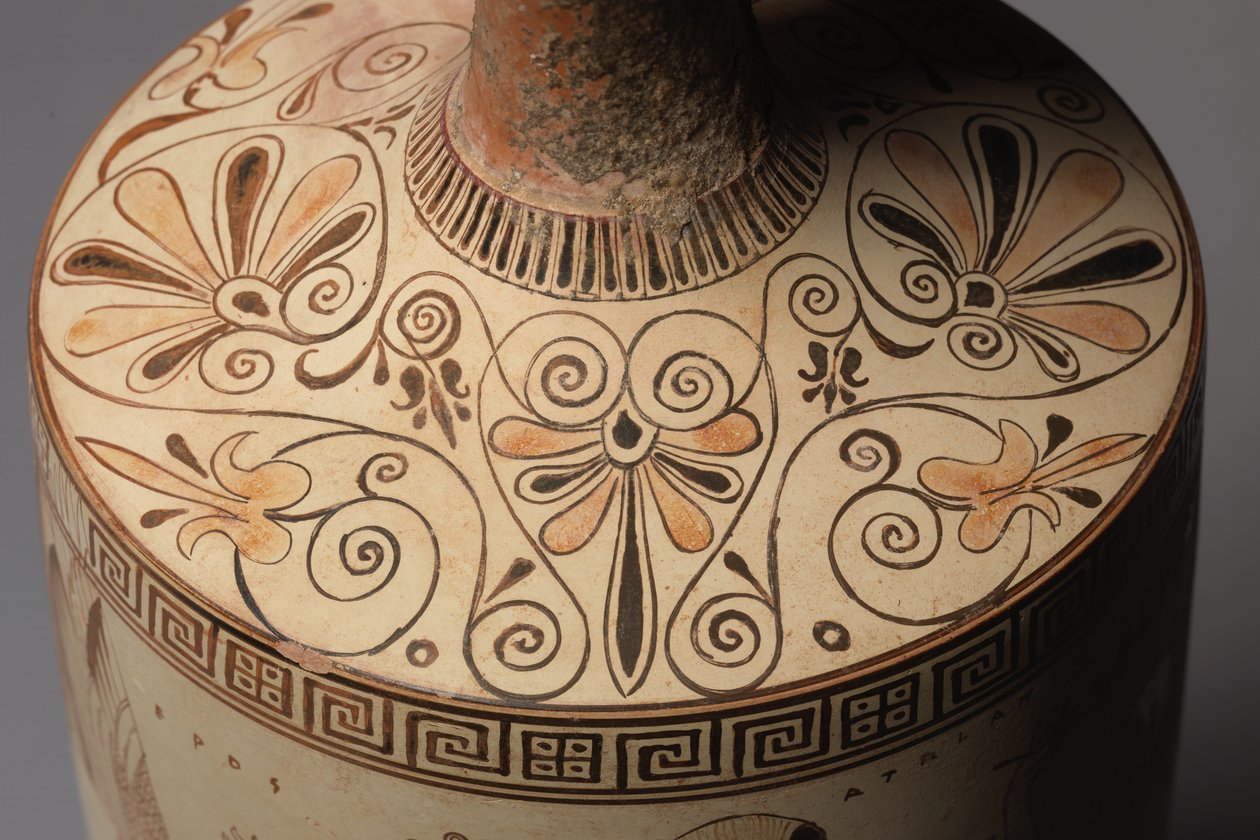 The Atalanta Lekythos (Funerary Oil Jug), 500-490 f.Kr. av Douris