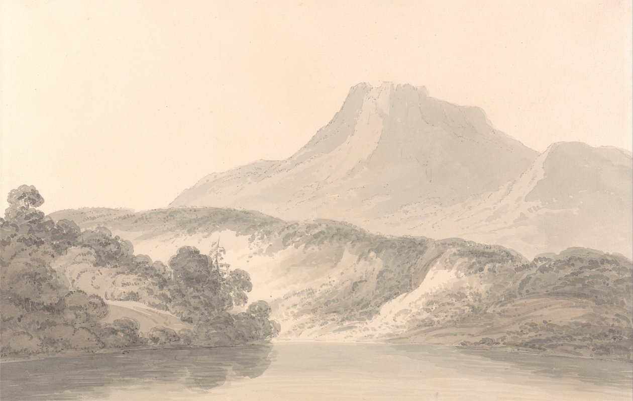 The Edge of the Lake av Thomas Monro