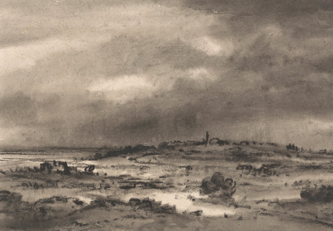 Komposition: Marshland Landscape av Dr. Thomas Monro