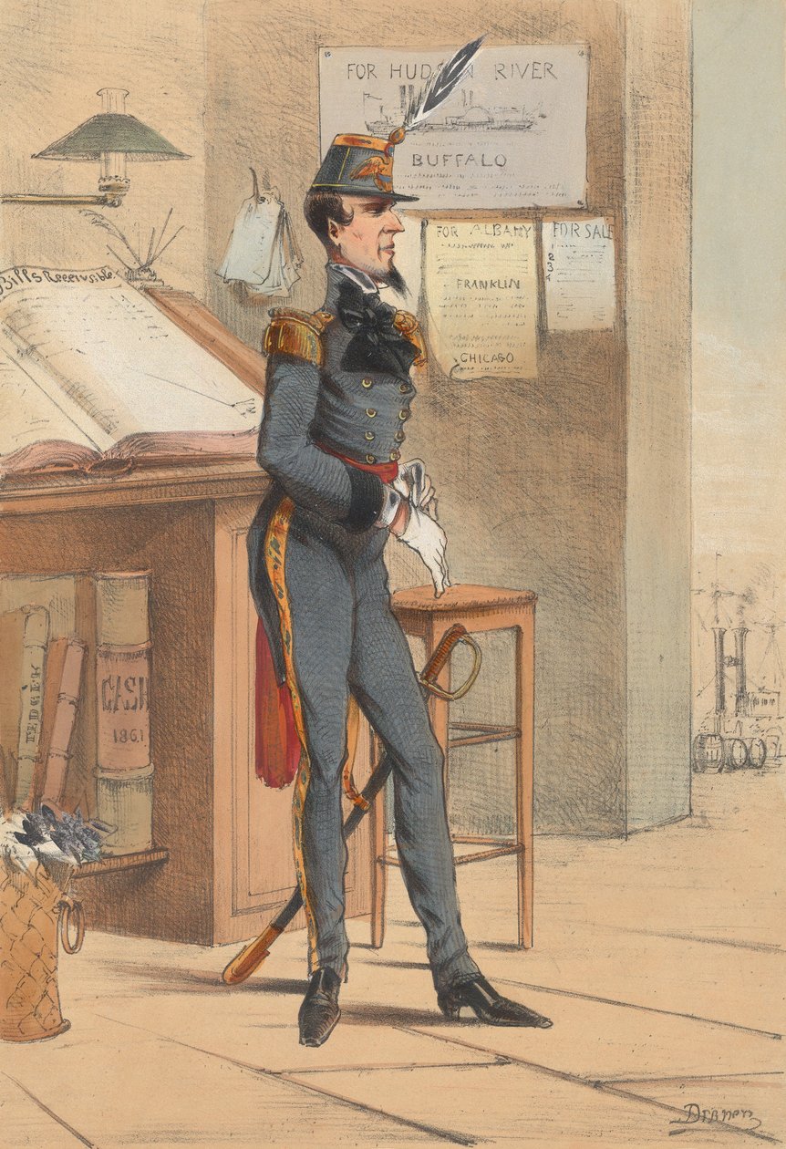 USA 1865 - 7th Regt. i New York, 1865. av Draner
