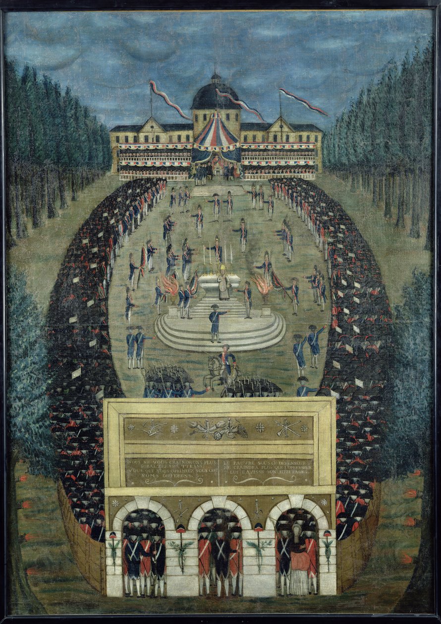 Förbundsdagen den 14 juli 1790 av Dubois