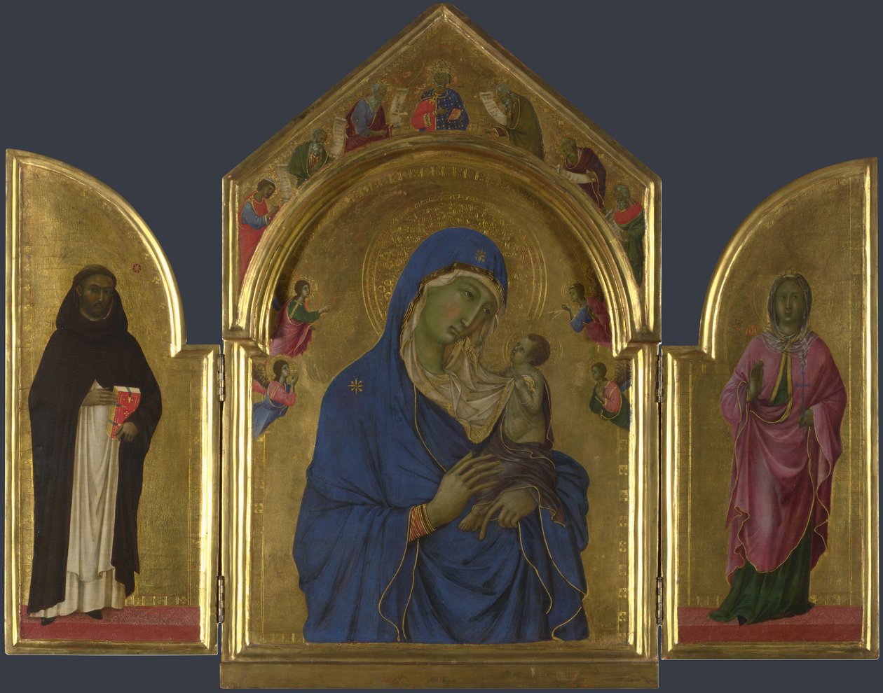 Duccio London triptych av Duccio di Buoninsegna