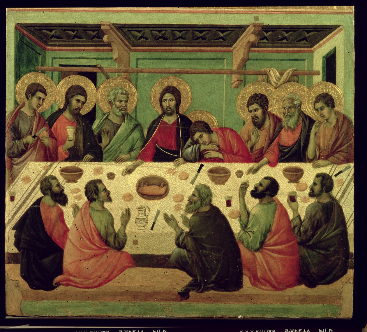 O le Talisuaga Mulimuli, mai le Passion Altarpieceswed av Duccio di Buoninsegna