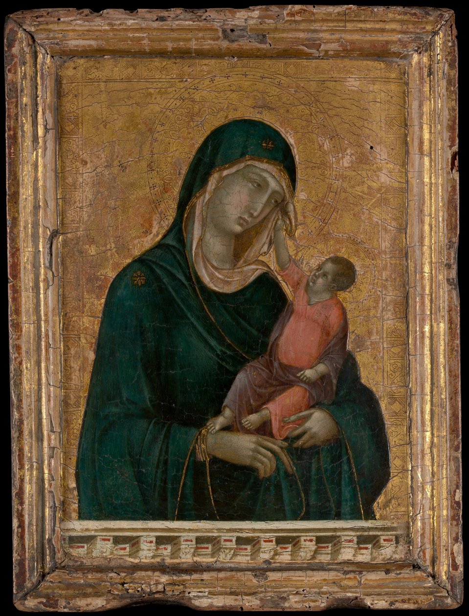 Madonna och barn, ca. 1290-1300. av Duccio di Buoninsegna