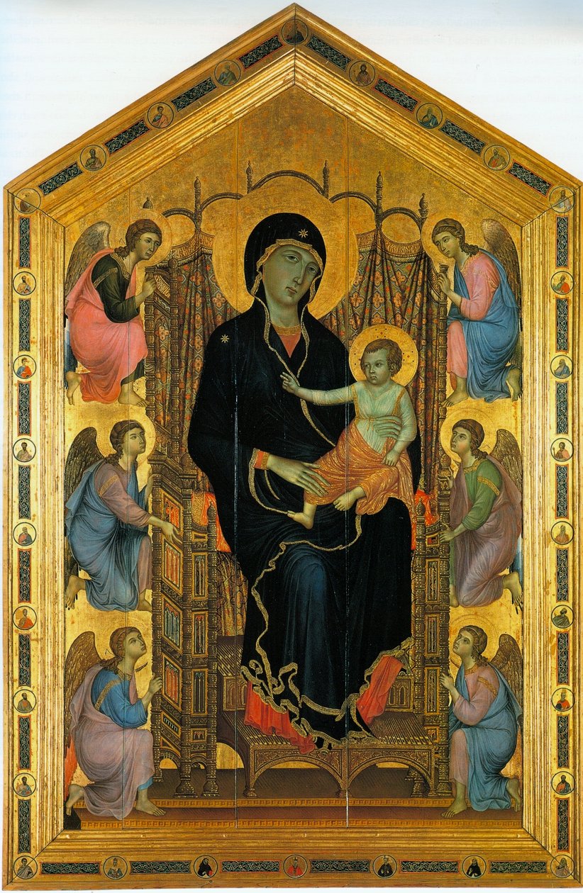 Madonna ruccelai av Duccio di Buoninsegna
