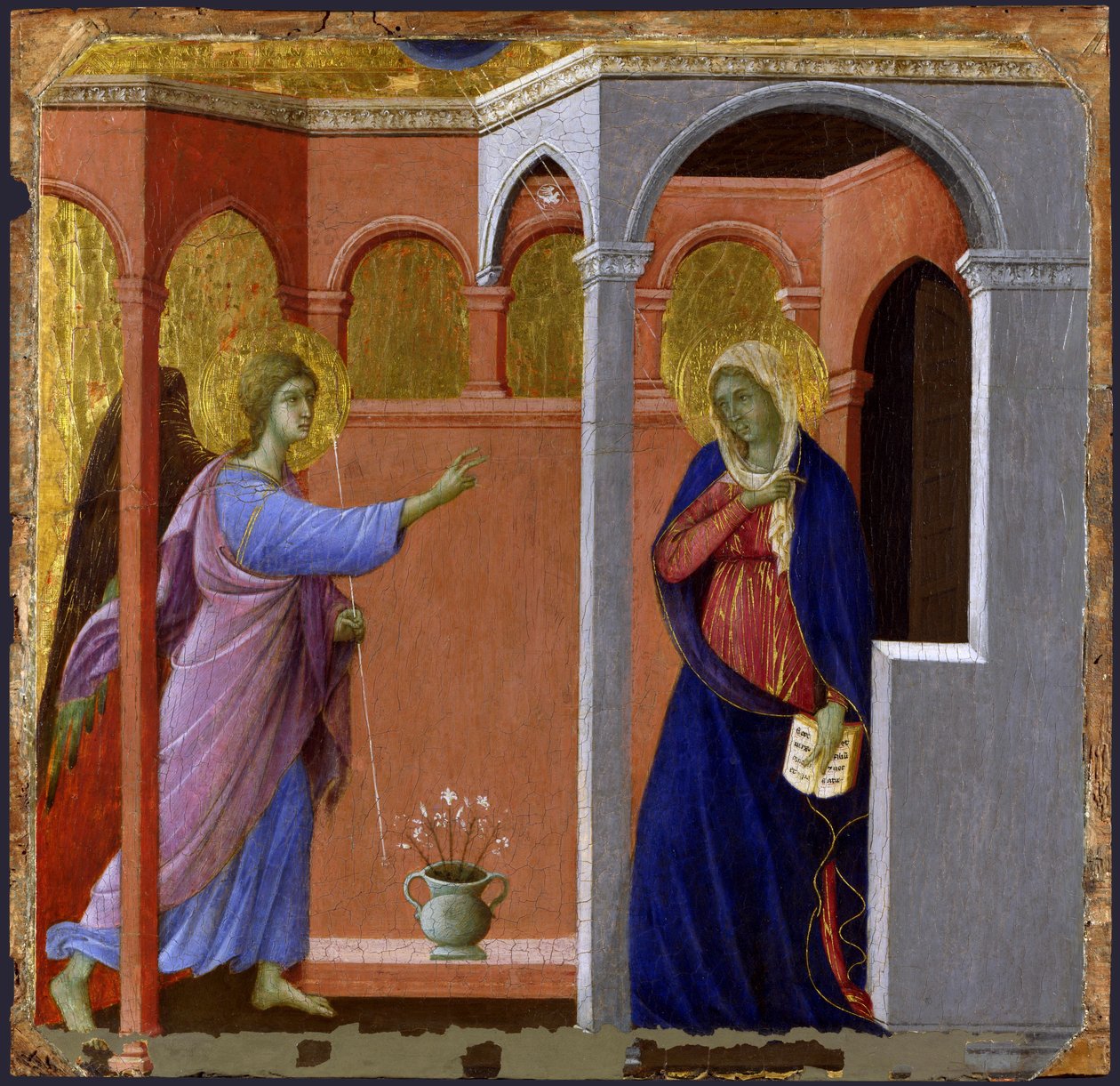 Bebådelsen av Duccio di Buoninsegna