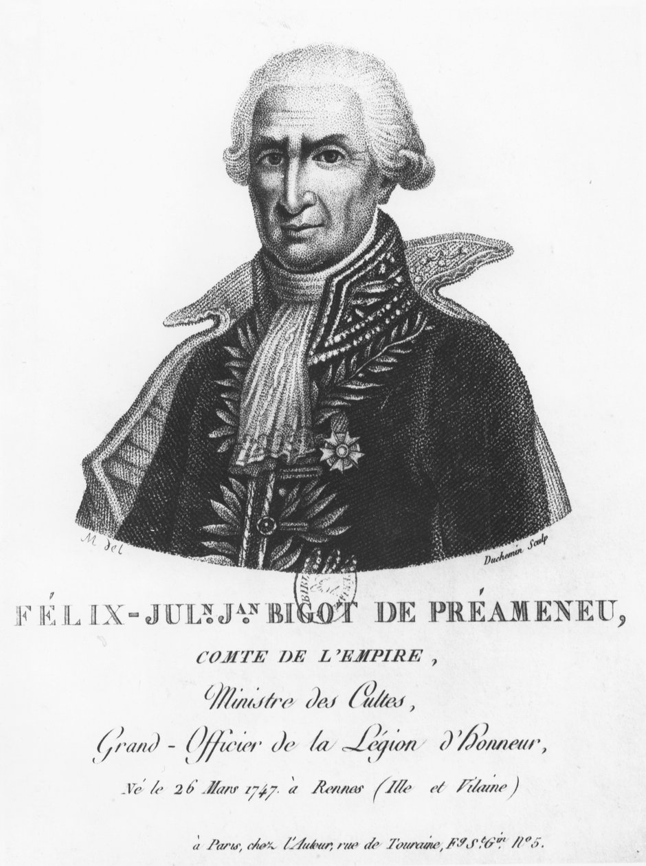 Félix Bigot från Préameneu av Duchemin