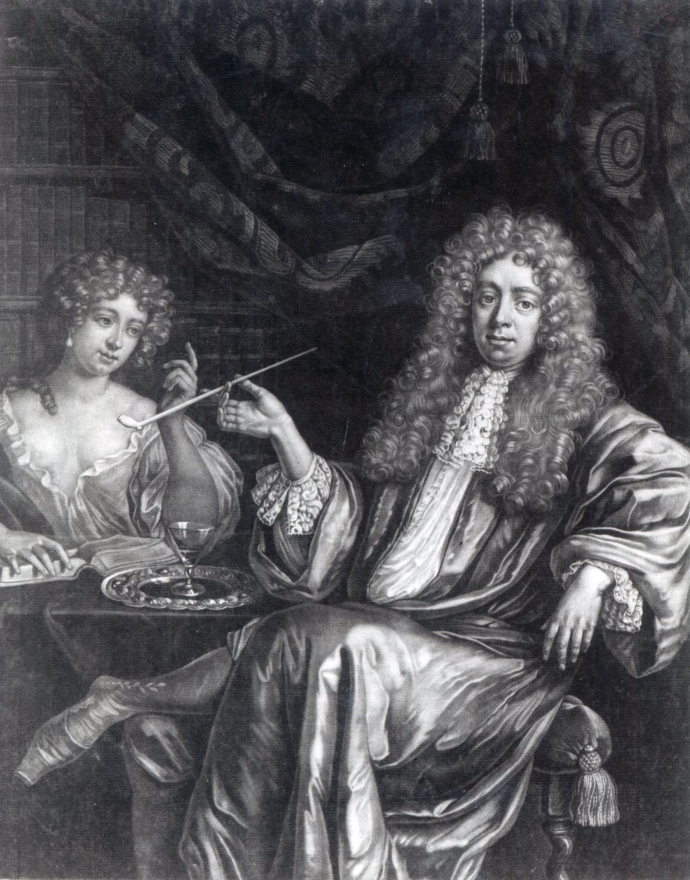 Adrian Beverland, graverad av Isaac Beckett, c.1681-88 av Dutch School