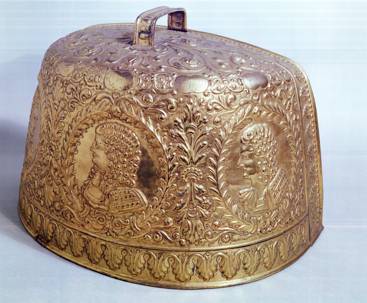 Utegångsförbud, ca 1685 (dekorerad mässing) av Dutch School