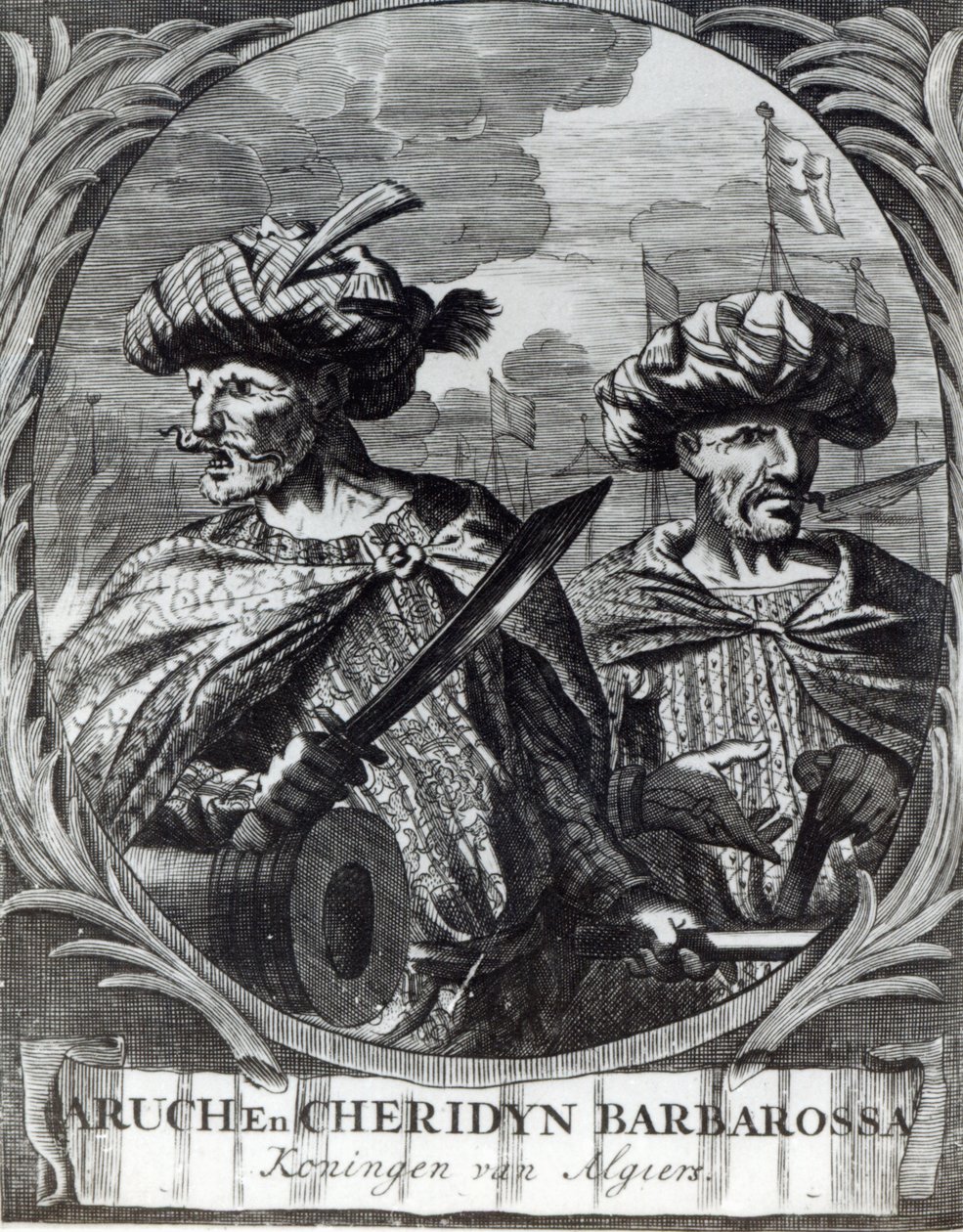Bröderna Barbarossa av Dutch School