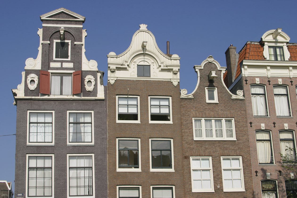 Gavelhus, av Dutch School