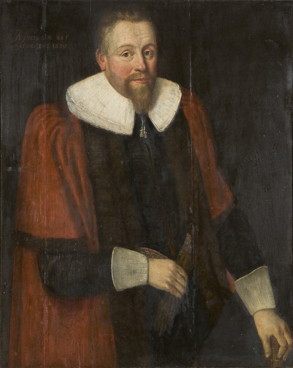 Porträtt av Francis Creswicke av Dutch School