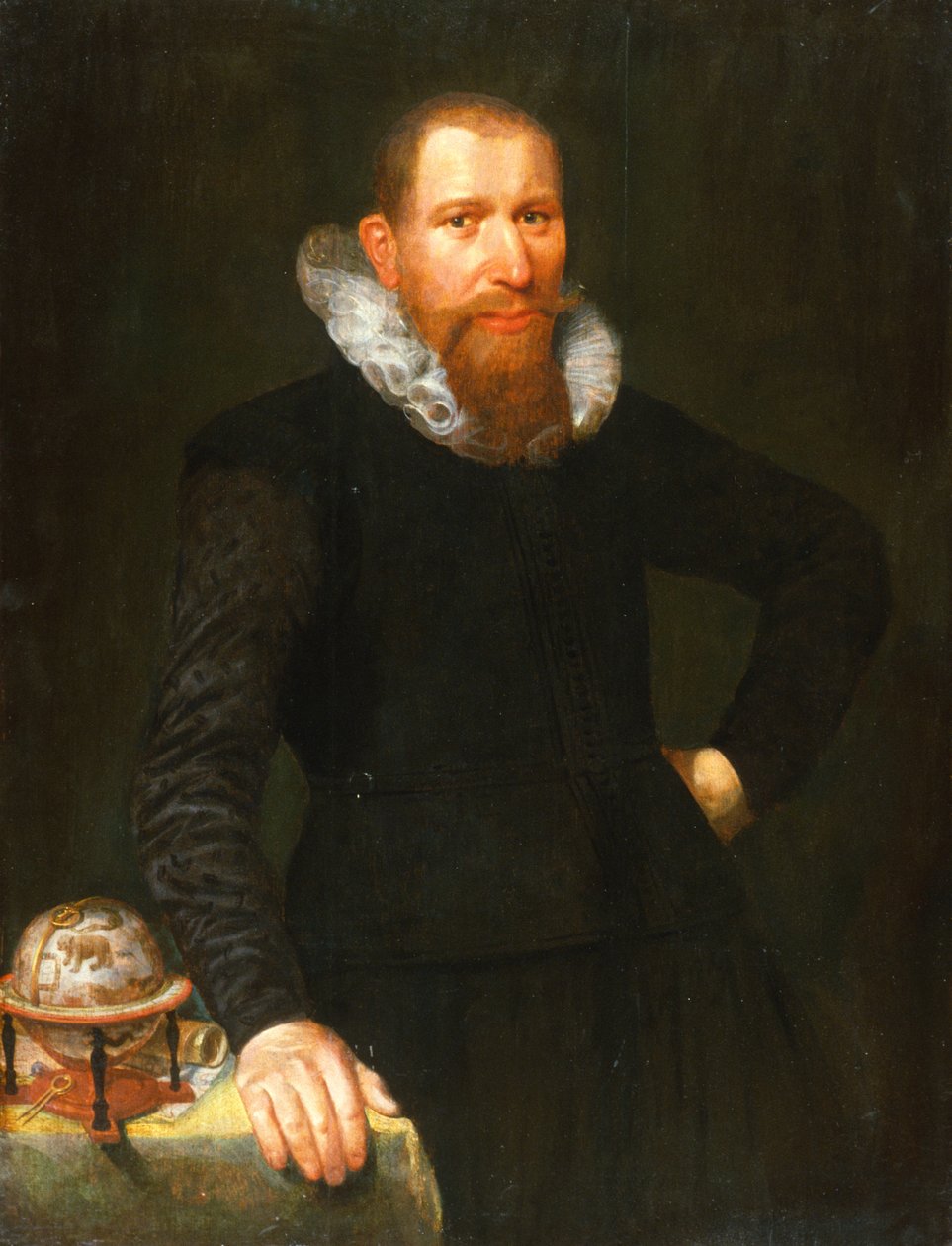 Porträtt av en gentleman, tidigt 1600-tal av Dutch School