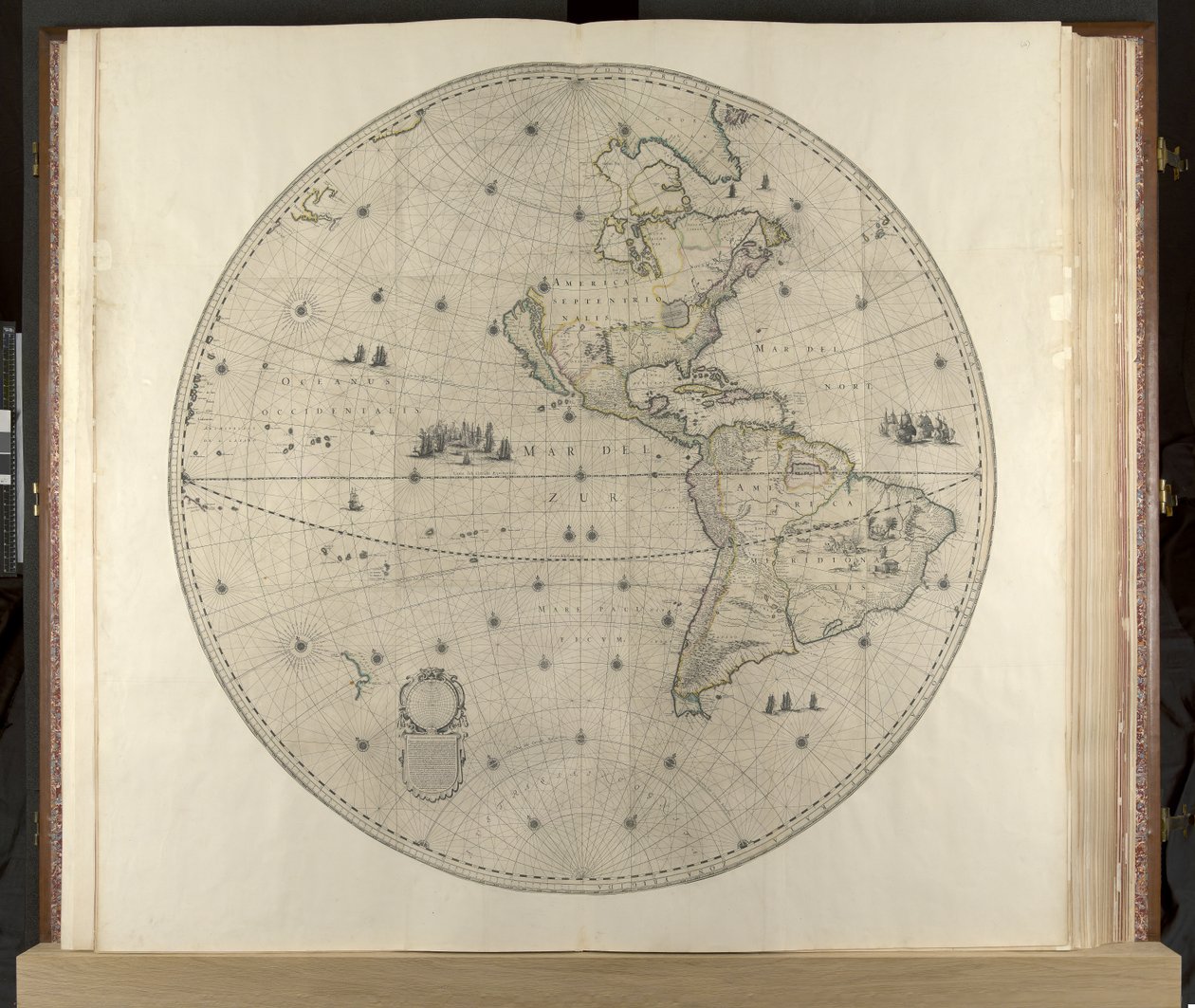 The Americas, Klencke Atlas, ca 1660 (gravyr) av Dutch School