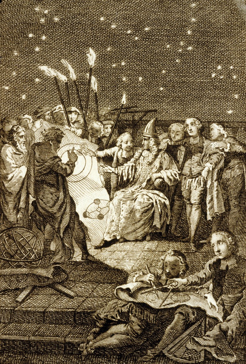 The Bezel of Holland, Astronomy and The Spectacle of Nature av Dutch School