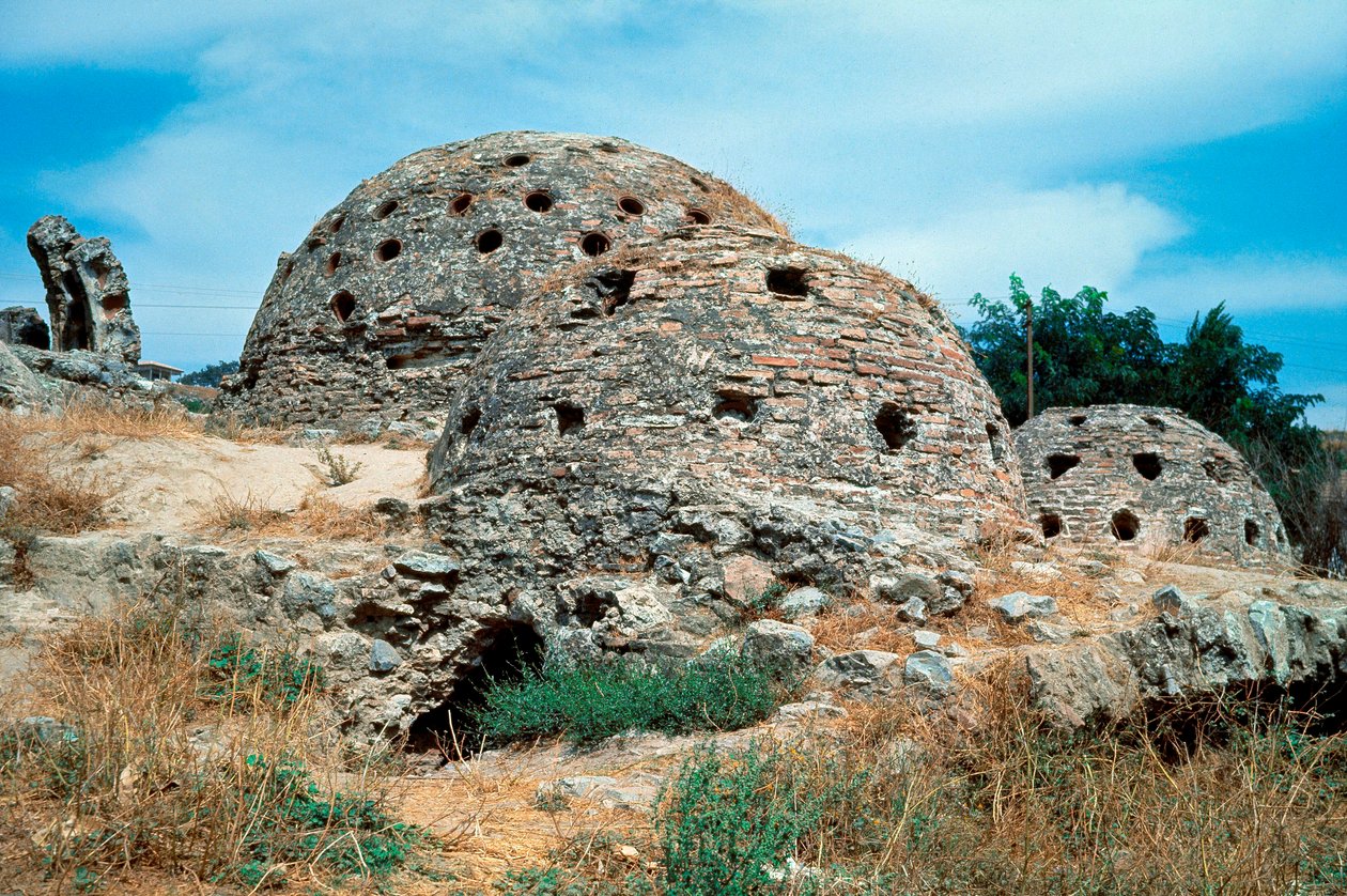 Kupoler av bad (hamam) från 1300-talet av Dynasty Seljuq