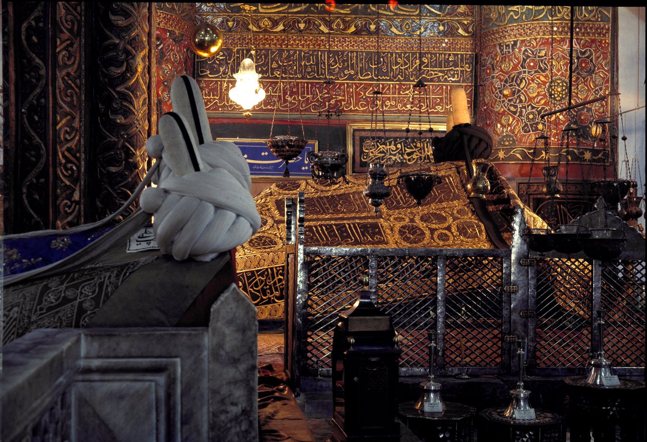 Utsikt över mausoleet i Mevlana (Celaleddin Rumi) av Dynasty Seljuq