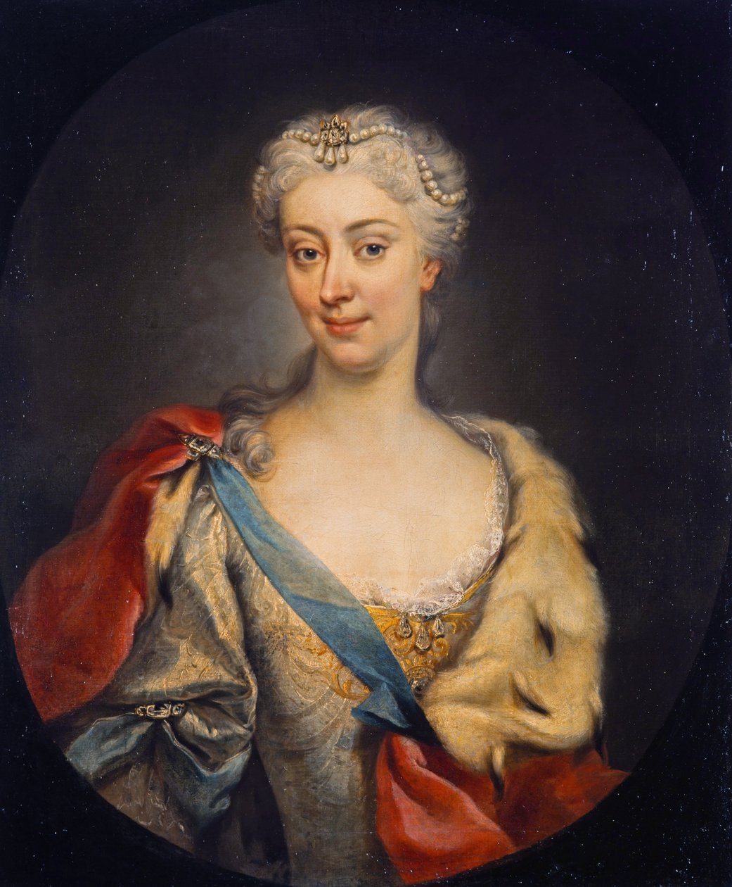 Portrait of Maria Clementyna Sobieska av E. Gill