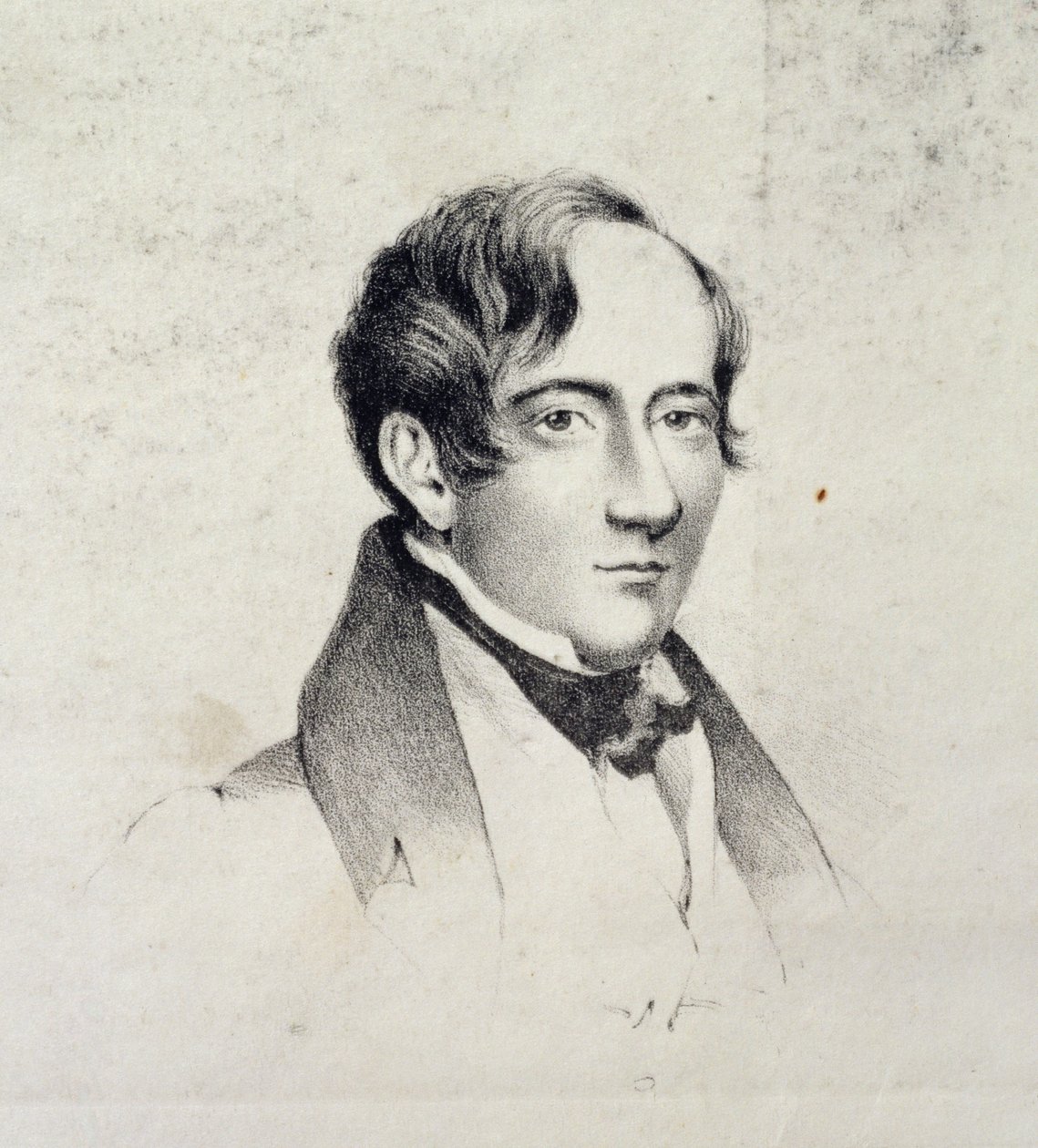 Edward Magrath (ca 1791-1861), från Michael Faradays klippbok, 1831 av E. W. Eddis