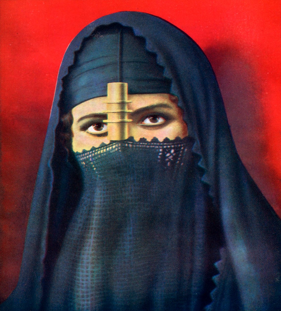 Egyptisk kvinna, c1922 av ENW Slark