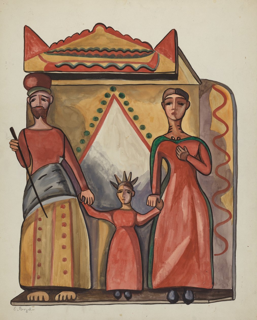 Bulto - Heliga familjen av E. Boyd