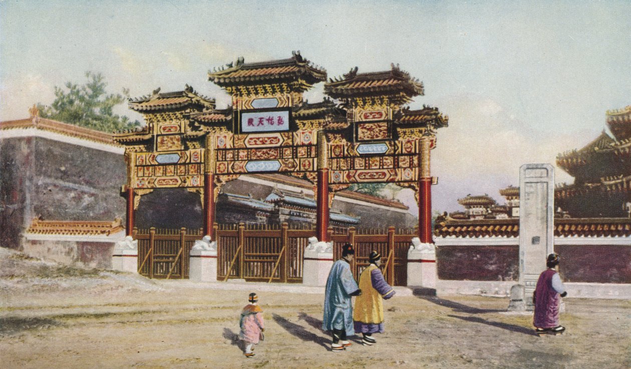 "Peking", c1930-talet av E D