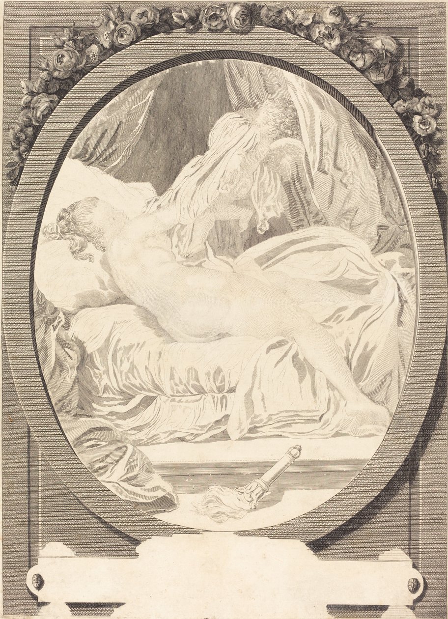 Skjortan borttagen av E. Guersant after Jean Honoré Fragonard