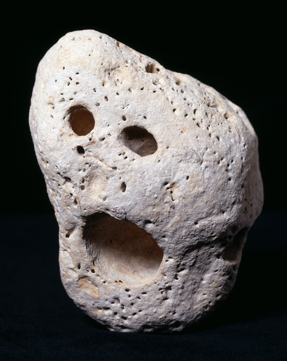 Munch Pebble (Jurassic kalksten) av E. Mari Lapis