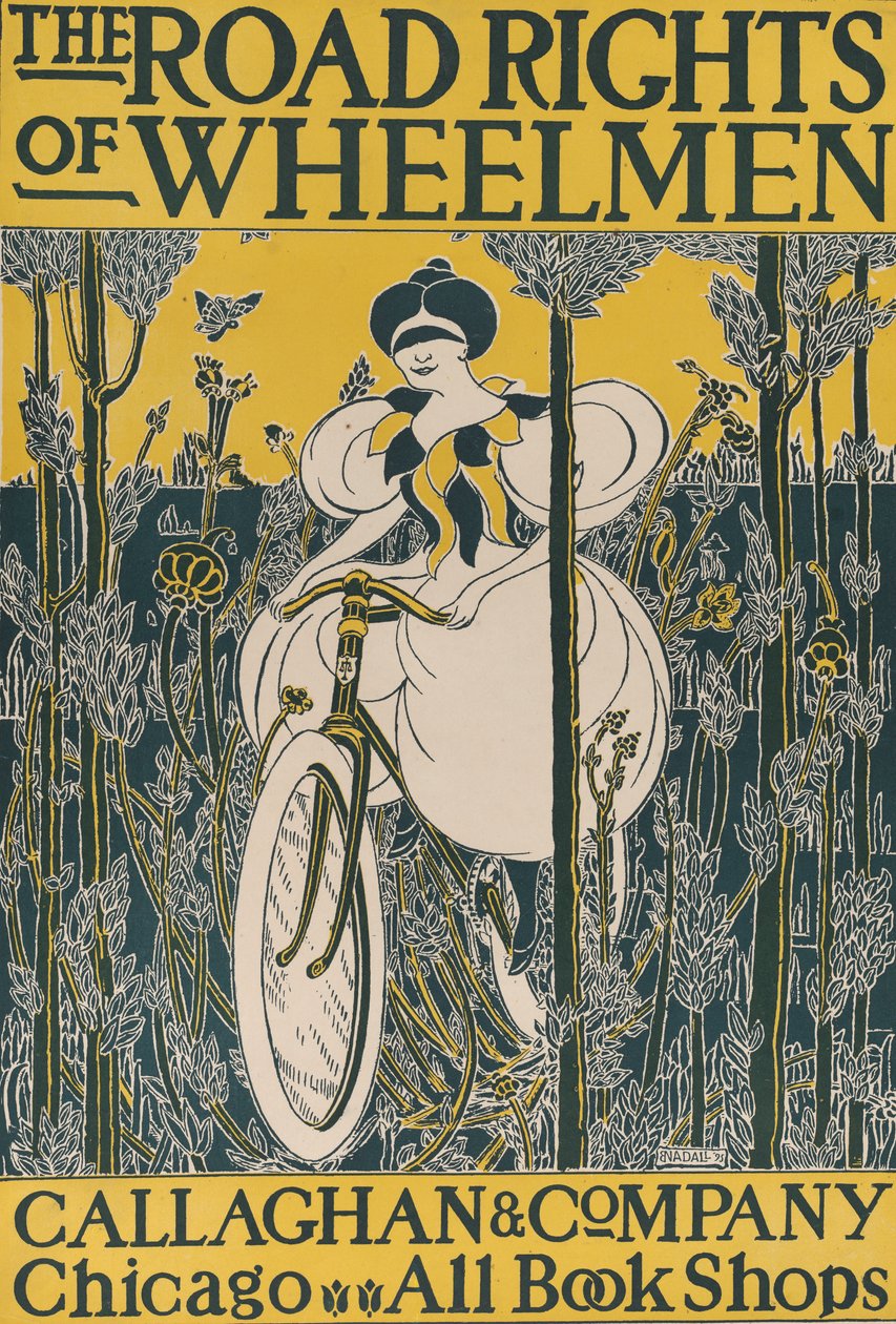 Rullmännens vägrätt, 1895. av E. Nadall
