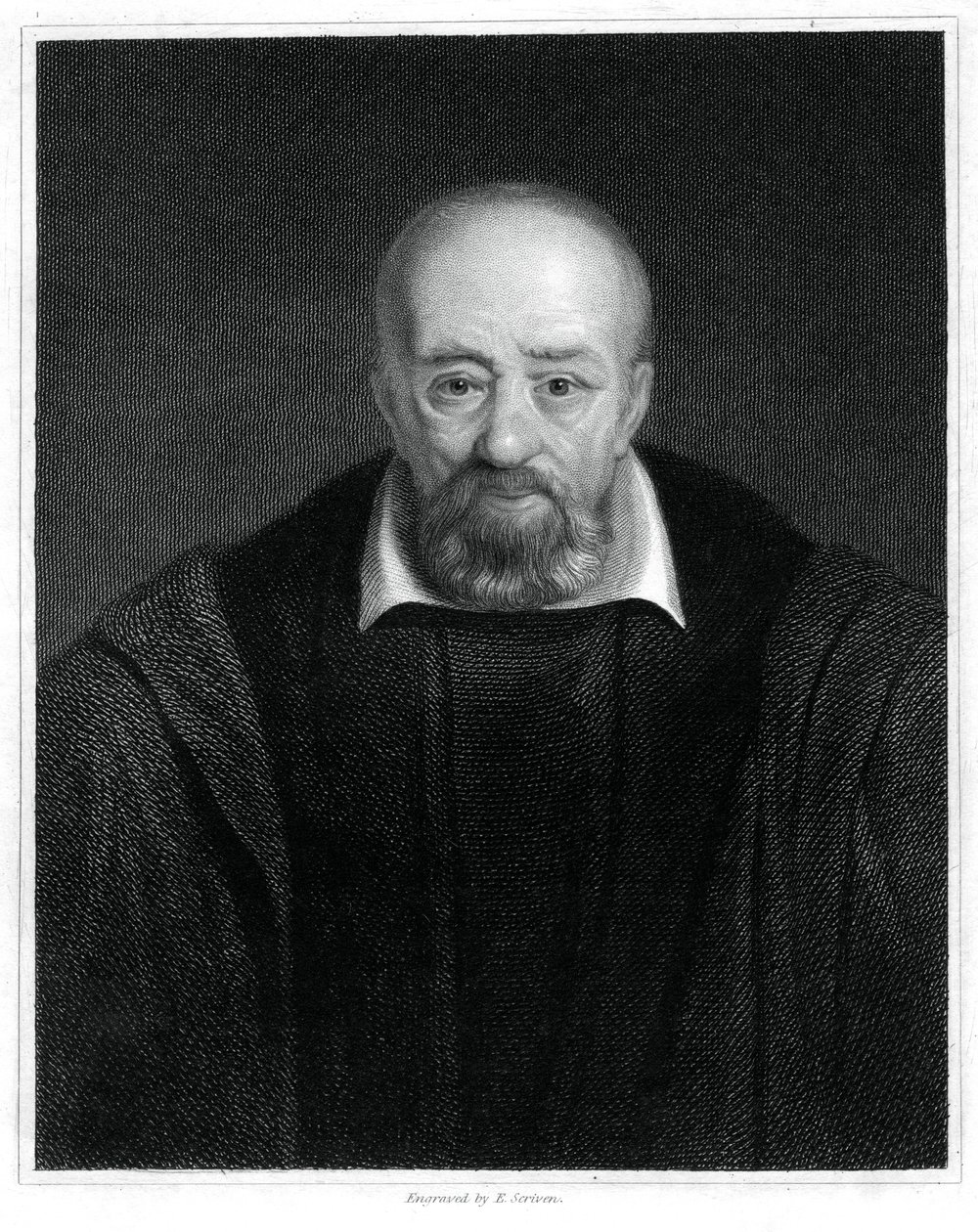 George Buchanan, skotsk historiker och humanistforskare, 1833. av E. Scriven