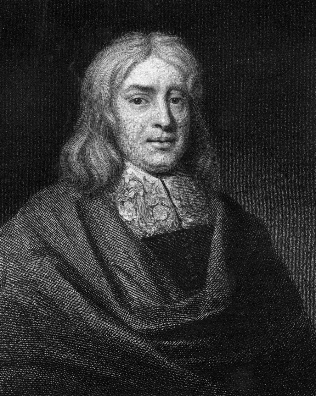 Thomas Sydenham, engelsk läkare från 1600-talet, 1836. av E. Scriven