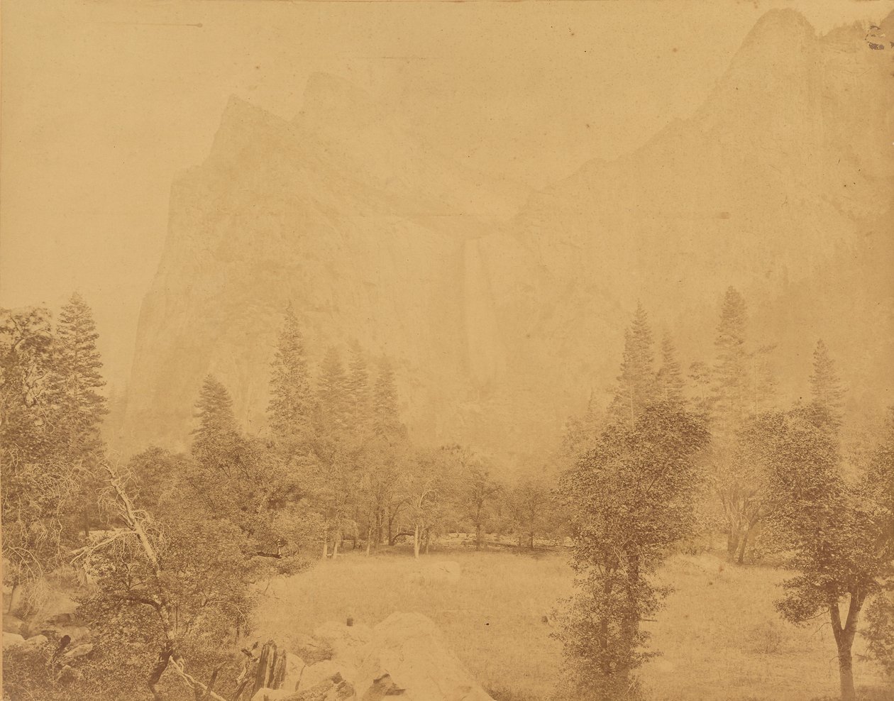 Pohona. Yosemites dal. av Eadweard J. Muybridge