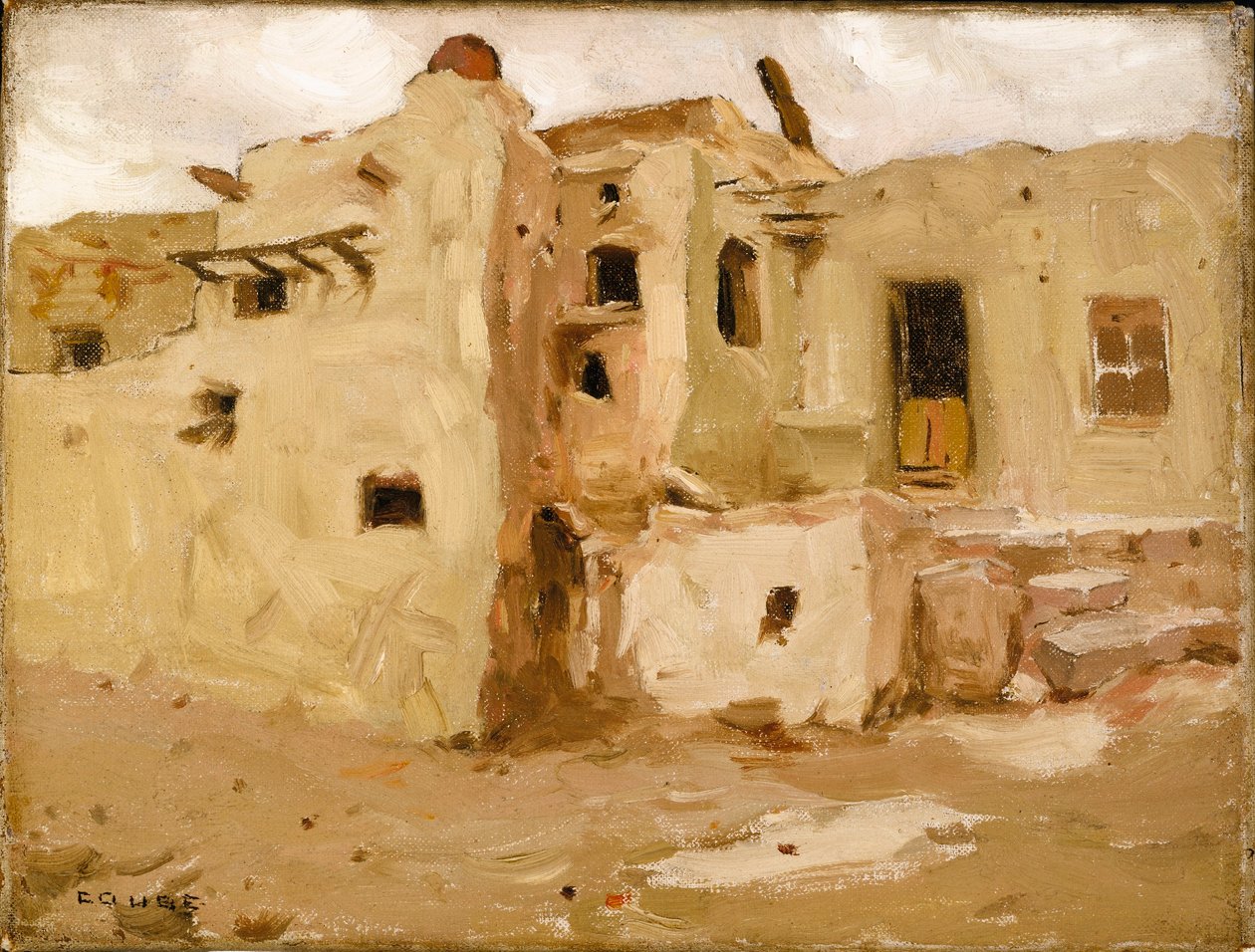 Walpi Village av Eanger Irving Couse