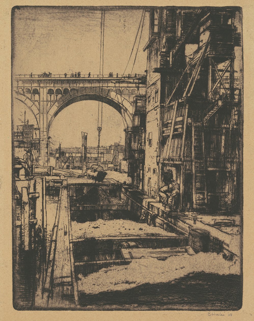 Viadukt, kolfickor av Earl Horter
